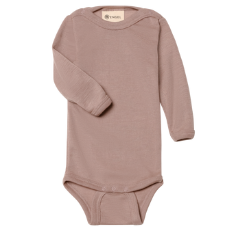 ENGEL NATUR Wolle-Seide Body Dustyrose