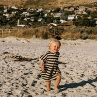CLOBY UV Poncho UPF50+ Navy Stripes