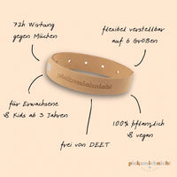 PIEKSMICHNICHT Anti-Mücken-Armbänder