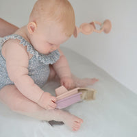 MUSHIE Bath Boats - Petal
