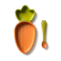 OLI&CAROL Holz Geschirr Set - Cathy Karotte