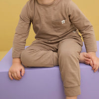 CLOBY UV Jogginghose UPF50+ - Peanut Brown