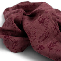 FILIBABBA Musselintuch GOTS - Fall Flowers