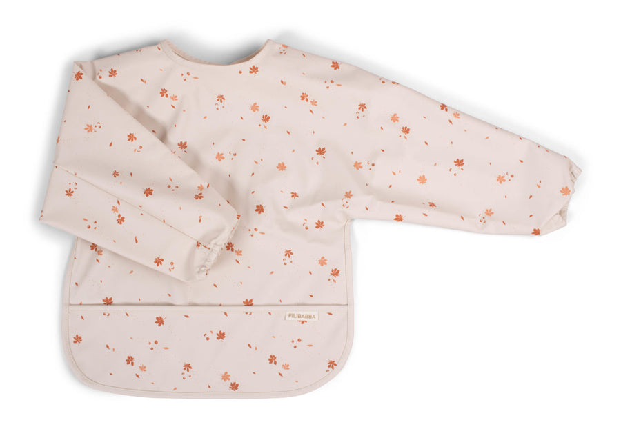 FILIBABBA Lätzchen mit Ärmeln - Chestnuts