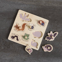 FILIBABBA Formenpuzzle aus Holz - Waldfreunde