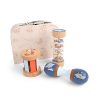 FILIBABBA Spielkoffer – Mein erstes Sensorikspielzeug aus Holz