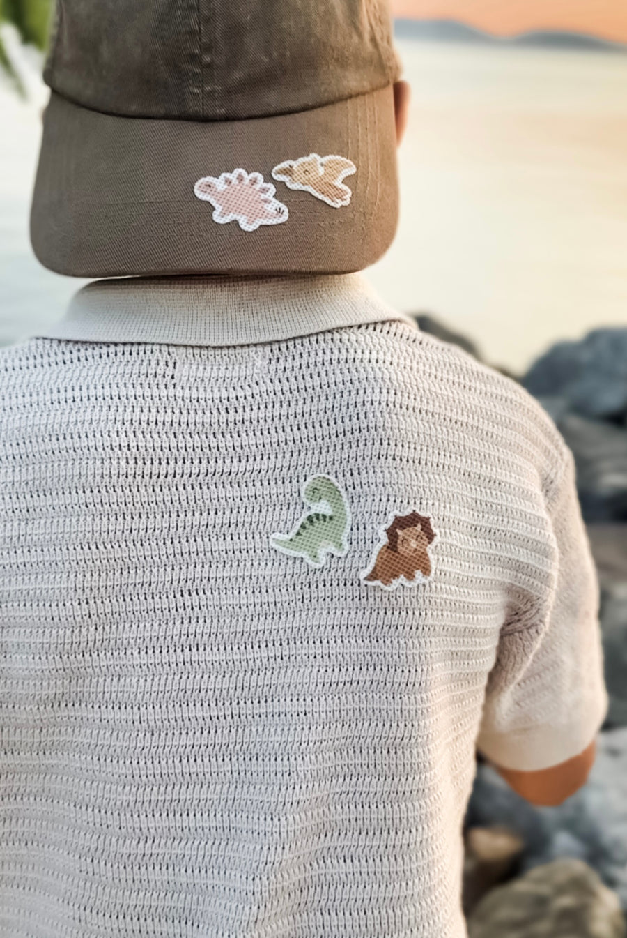 PIEKSMICHNICHT Anti-Mücken-Sticker Dinos