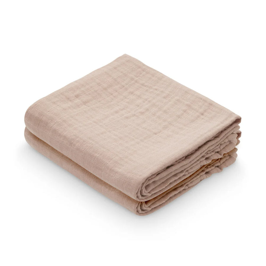 CAMCAM Copenhagen 2er-Set Musselintücher Dusty Rose