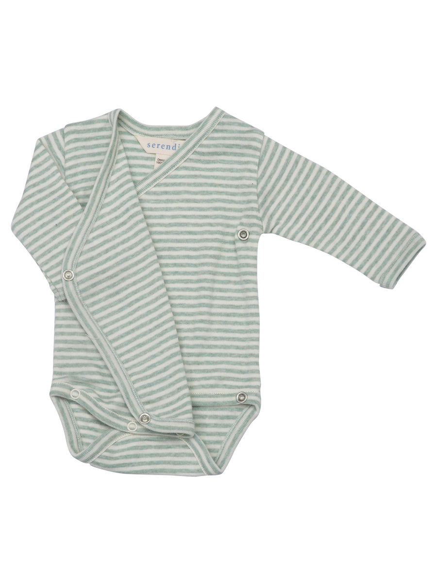 SERENDIPITY Wickelbody Jade/Offwhite