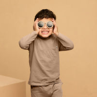 CLOBY UV Langarmshirt UPF50+ - Peanut Brown
