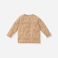 CLOBY UV Langarmshirt UPF50+ Leopard Brown