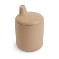 MUSHIE Silicone Sippy Cup - Natural