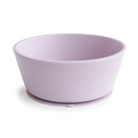 MUSHIE Silikon-Schüssel mit Saugnapf - Soft Lilac