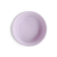 MUSHIE Silikon-Schüssel mit Saugnapf - Soft Lilac