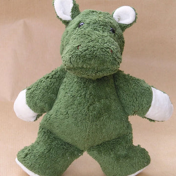 KALLISTO Stofftier Grünes Nilpferd