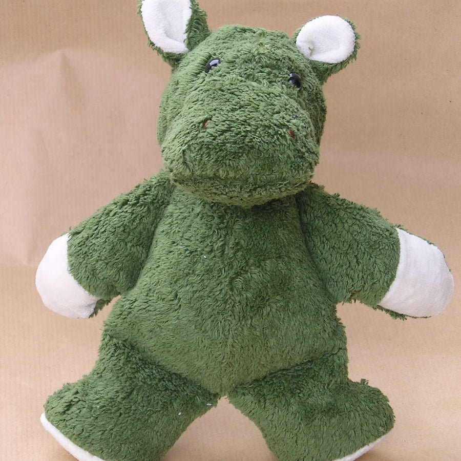 KALLISTO Stofftier Grünes Nilpferd