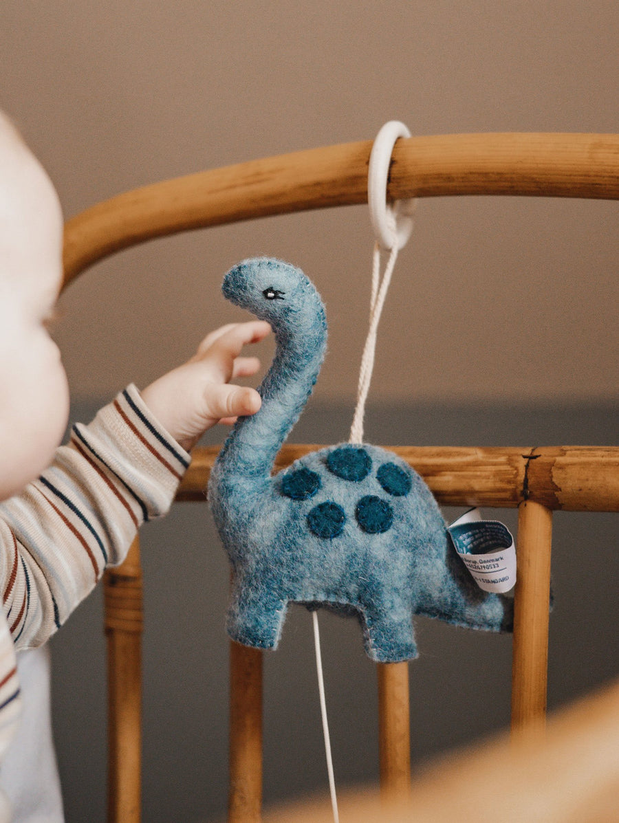 GAMCHA Spieluhr Dino Blau
