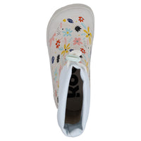 KOEL Wellie Laufanfänger-Gummistiefel "Blumen Weiss"