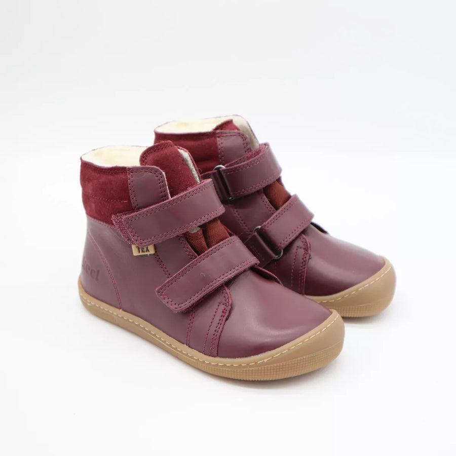 KOEL Demil Klett Winterschuh Bordo