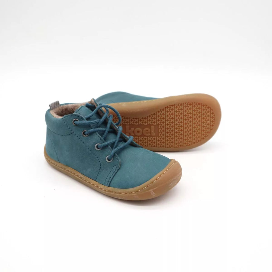 KOEL Ben Hydro Felt Schnürschuhe, Turquoise