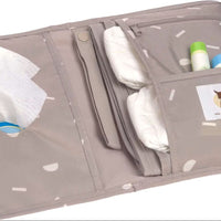 LÄSSIG Windeletui Blocks/Taupe