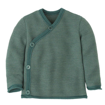 DISANA Wollstrick Wickeljacke Eukalyptus-Jade