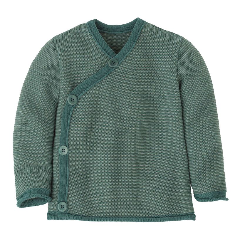 DISANA Wollstrick Wickeljacke Eukalyptus-Jade