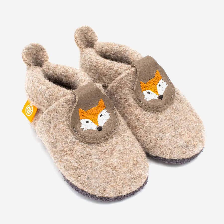ORANGENKINDER Wollwalk Finkli Poppie Füchschen