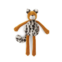 MOULIN ROTY  Plüschtier Rassel Leopard Taigo - La forêt Mawa