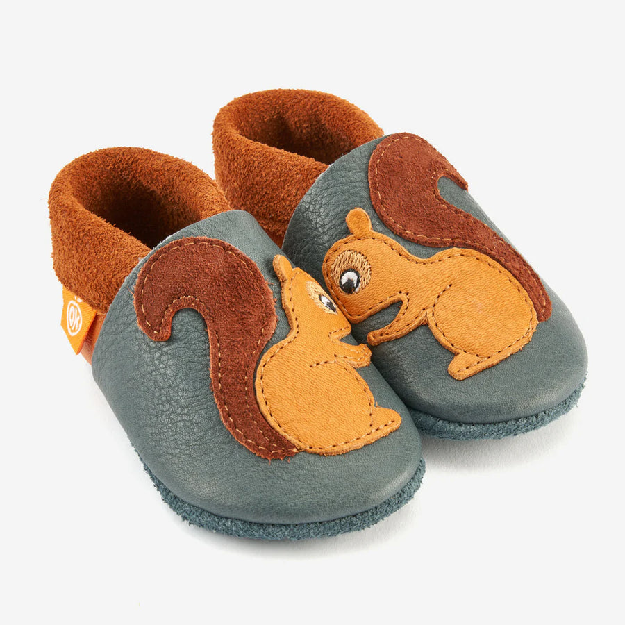 ORANGENKINDER Lederfinkli Knusper Das Eichhörnchen