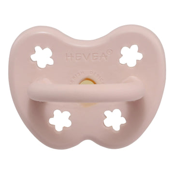 HEVEA Nuggi Naturkautschuk 0-3 Mte Powder Pink